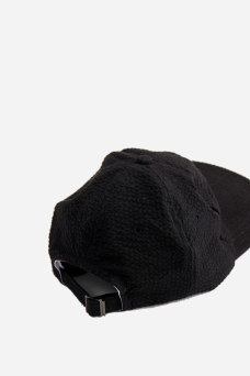 6 Panel Cap, Black