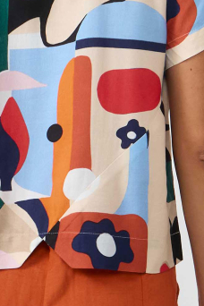 Nyasa Shirt, Print Cruise