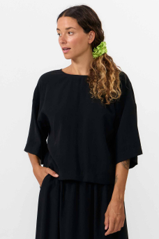 Sella Blouse, Black