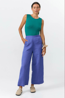 Hatta Pants, Mid Blue