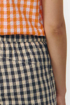 Santa Pants, Check Grey