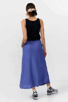 Belen Skirt, Mid Blue
