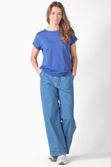 Sigrid Tee, Surf Blue