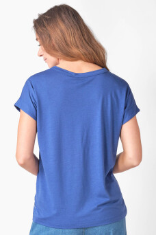 Sigrid Tee, Surf Blue