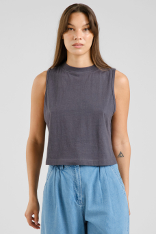 Namsos Hemp Top, Charcoal