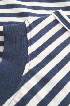 Namsos Stripe Top, Insignia Blue