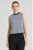 Namsos Stripe Top, Insignia Blue