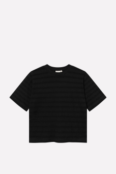 Vadstena Lace Tee, Black