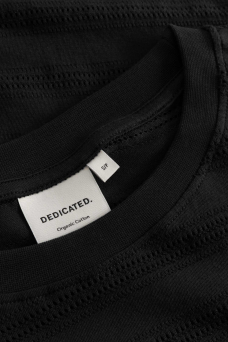 Vadstena Lace Tee, Black