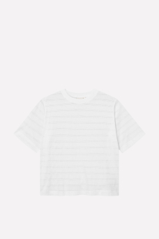 Vadstena Lace Tee, White