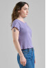 Ven Rib Tee, Haze Purple