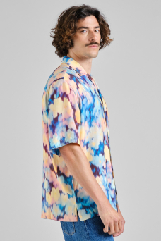 Marstrand Shirt, Ikat Field Multi