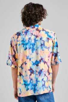 Marstrand Shirt, Ikat Field Multi