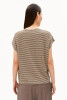 Stripe Tee, Sand/Dried Palm