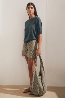 Knit Sweater SS, Space Steel