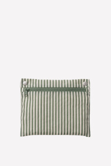 Cloud Bag, Sage Stripe