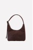 Nylon Shoulder Bag Mini, Coffee