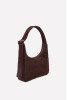 Nylon Shoulder Bag Mini, Coffee
