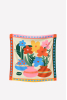 Home Flower Scarf, Medium