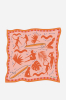 Sunset Surf Scarf, Orange/Pink