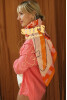 Sunset Surf Scarf, Orange/Pink
