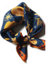 Sunshine People Scarf, Orange/Navy