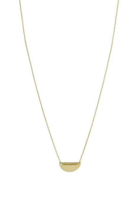 Moon Necklace S, Gold