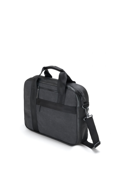Office Bag, Graphite Leather