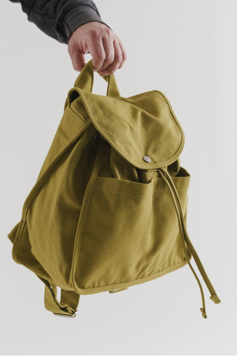 Drawstring Backpack, Spanish Olive