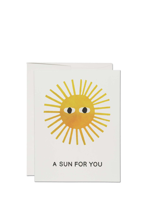 Card, A Sun