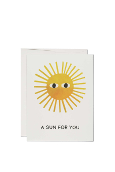 Card, A Sun