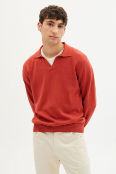 Phoenix Polo LS, Clay Red