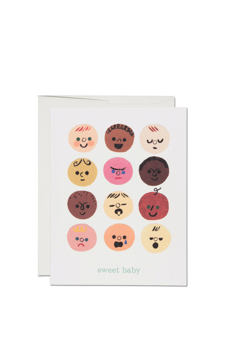 Card, Baby Faces
