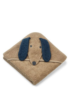 Albert Hood Towel, Dog/Oat Mix