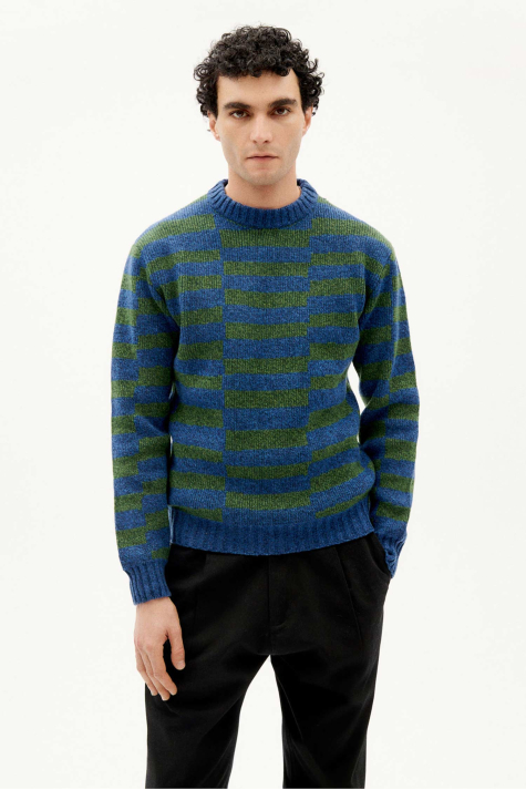 Khem Knit Sweater, Tipsy Green