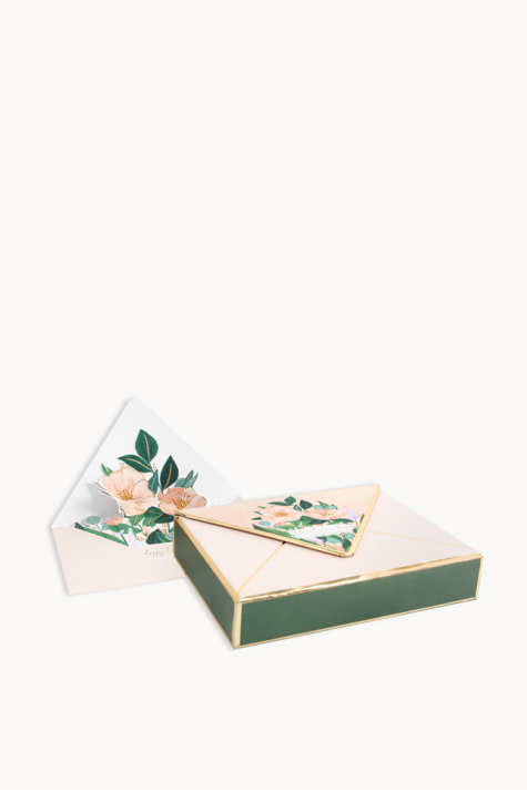 Card Set, Floral Envelope