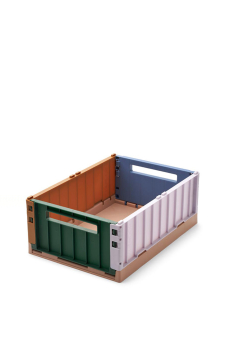 Weston Storage Box M 2 Pack, Green/Multi Mix