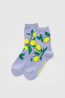 Crew Sock, Lemon Tree