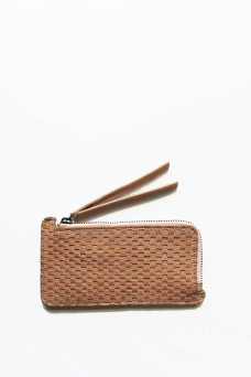 Ines Card/Coin Holder, Salmon Pink