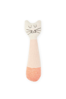Baby Rattle Toy, Cat Pink
