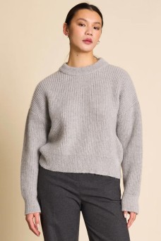 Ani Sweater, Light Grey