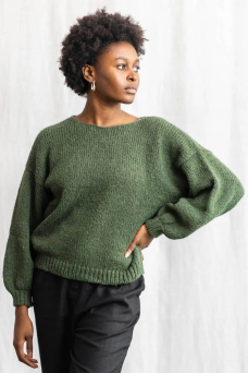 Ica Pullover, Olive