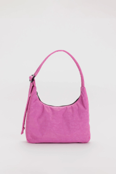 Nylon Shoulder Bag Mini, Extra Pink