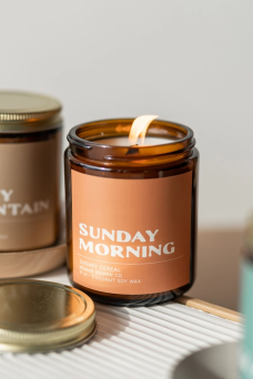 Candle, Sunday Morning