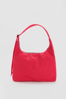 Nylon Shoulder Bag, Candy Apple